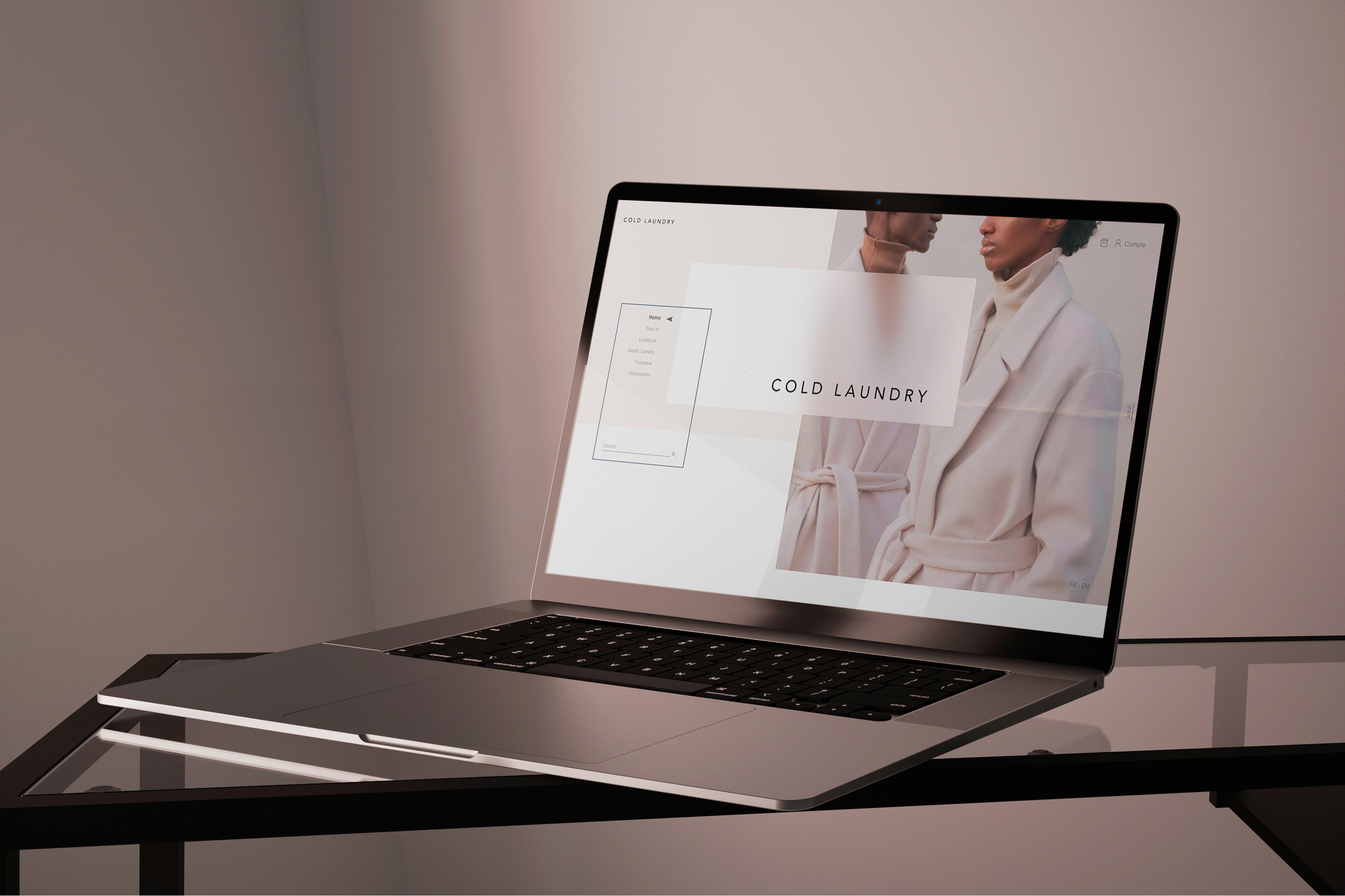 homepage de Cold Laundry