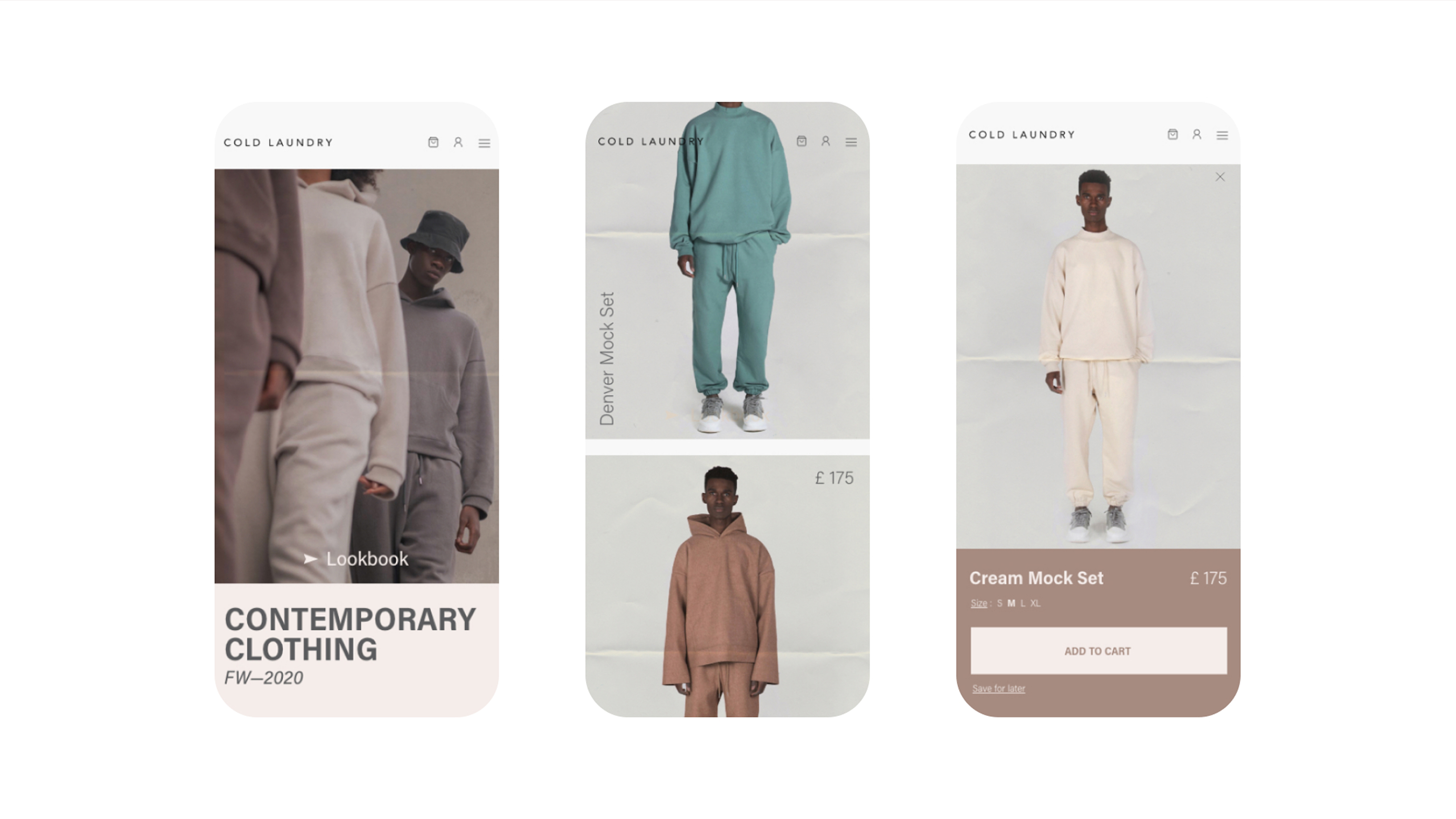 maquette mobile de Cold Laundry